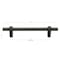 Gliderite Hardware 4-1/4 in. Center to Center Oil Rubbed Bronze European Cabinet Pull - 4148-S-ORB 4148-S-ORB-1 - alternate 3